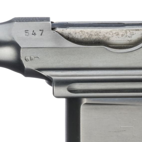 A Mauser C 96, "Small Ring Hammer", 20-Loader, Bolivian contract (?)