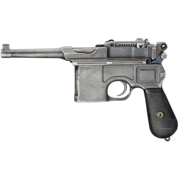 Mauser C 96 "French Gendarme", with holster