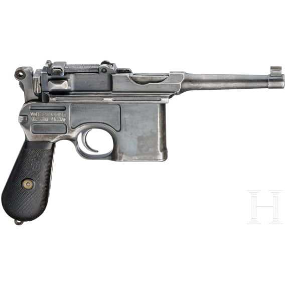 Mauser C 96 "French Gendarme", with holster