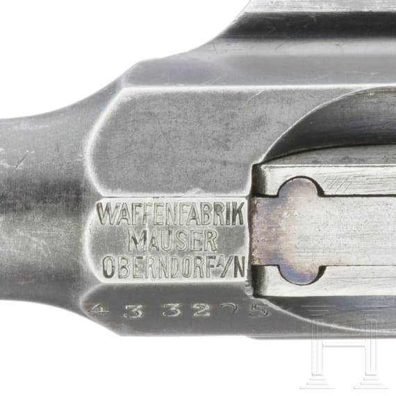 Mauser C 96 "French Gendarme", with holster