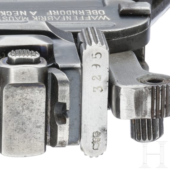 Mauser C 96 "French Gendarme", with holster