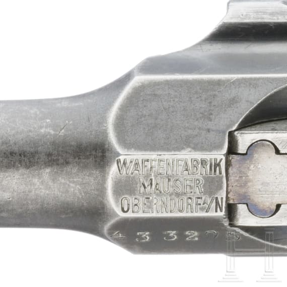 Mauser C 96 "French Gendarme", with holster
