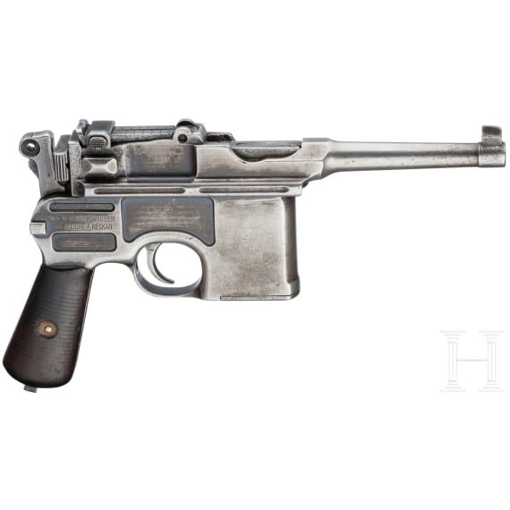 Mauser C 96 Bolo, mit Tasche