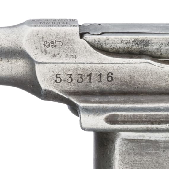 Mauser C 96 Bolo, mit Tasche