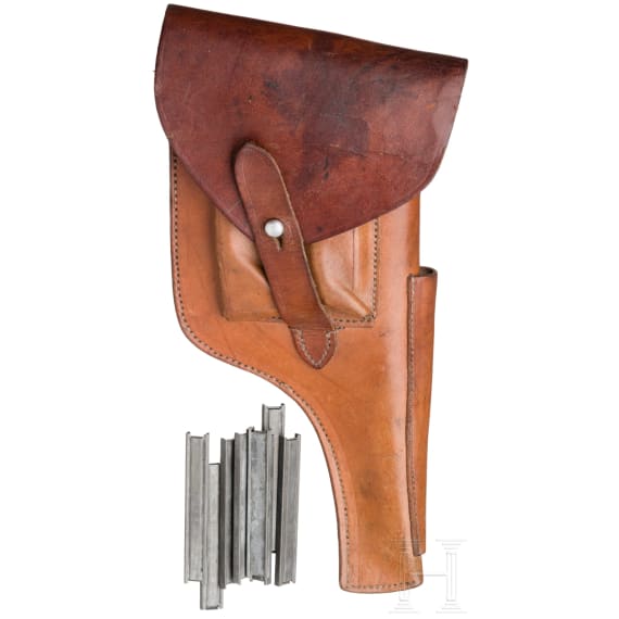 Mauser C 96 Bolo, mit Tasche