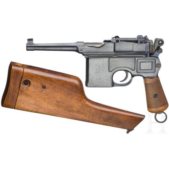 Mauser C 96 Bolo, mit Kasten