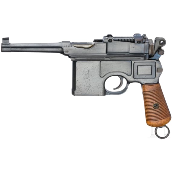 Mauser C 96 Bolo, mit Kasten