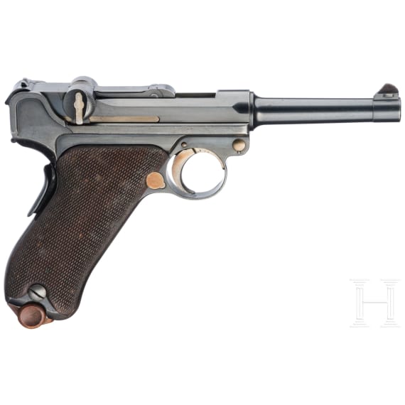 A Luger Mod. 1902, German Army Trials in Danzig, conducted by the Gewehr-Pr&uuml;fungs-Kommission (GPK)