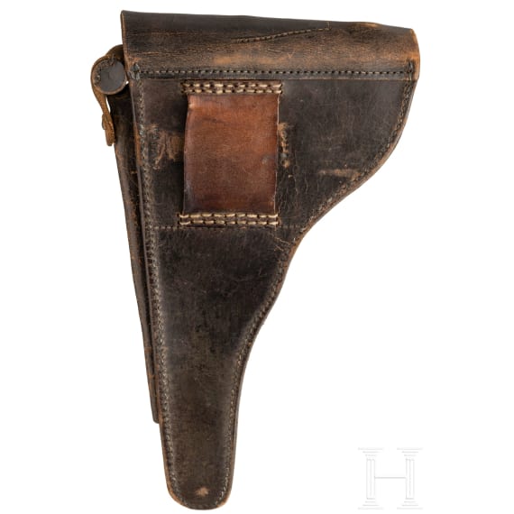 A Luger pistol Mod. 04 (1906) by DWM, with holster