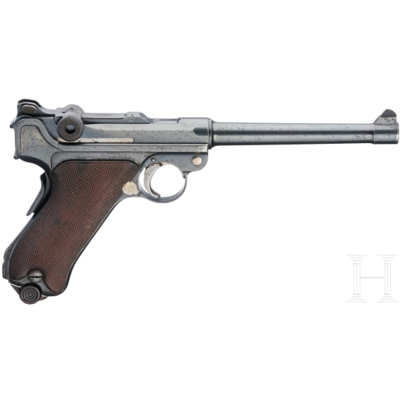 A Luger pistol Mod. 04 (1906) by DWM, 2nd pattern, Reichsmarine