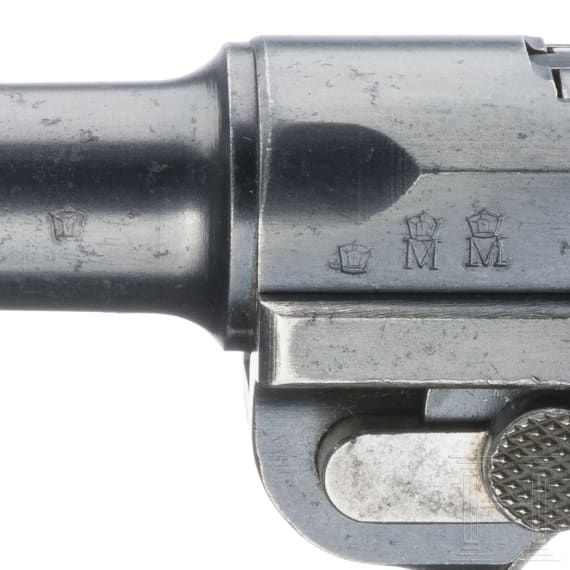 A Luger pistol Mod. 04 (1906) by DWM, 2nd pattern, Reichsmarine