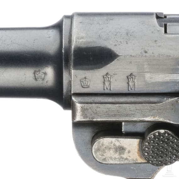 A Luger pistol Mod. 04 (1906) by DWM, Reichsmarine, Torpedo-Division
