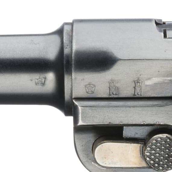 A Navy Luger by DWM, Mod. 04 (1906), Reichsmarine Danzig