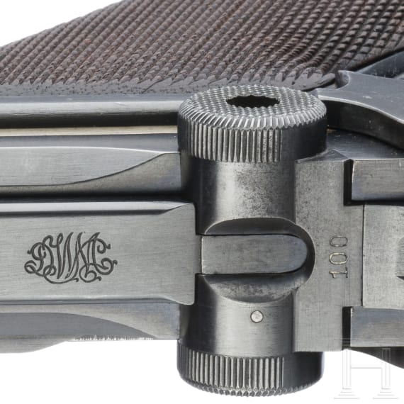 A Navy Luger by DWM, Mod. 04 (1906), Reichsmarine Danzig