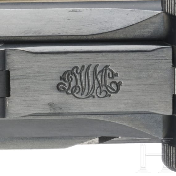 A Luger pistol by DWM, "First Issue", with holster