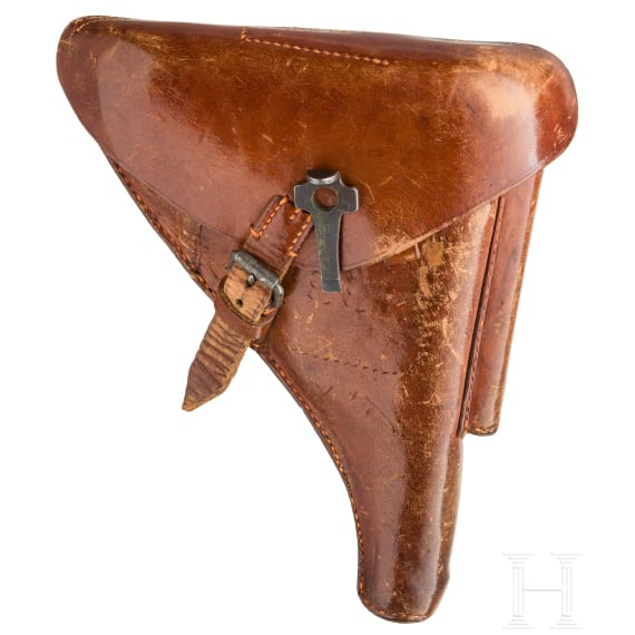 A Luger pistol by DWM, "First Issue", with holster