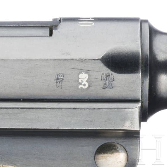 A Luger pistol by DWM, 1910, Cavalry