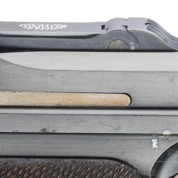 A Luger pistol by DWM, 1910, Cavalry