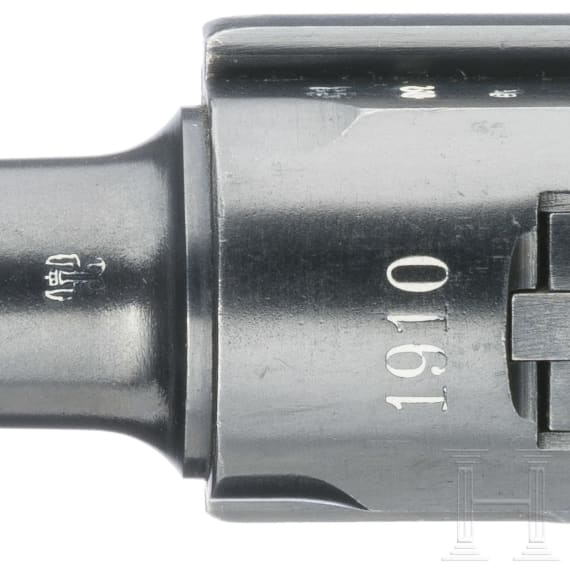 A Luger pistol by DWM, 1910, Cavalry