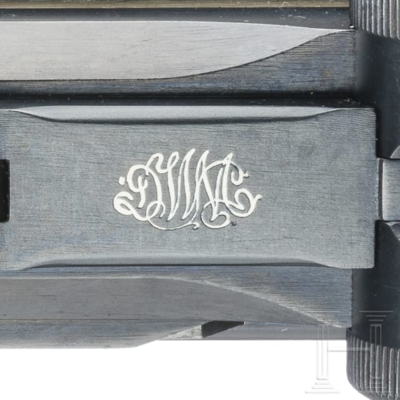 A Luger pistol by DWM, 1910, Cavalry