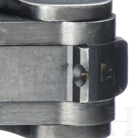 A Luger pistole by DWM, 1911, no hold-open