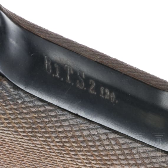 Pistole 08, DWM 1911, ohne Kammerfang, Bayern, mit Koffertasche