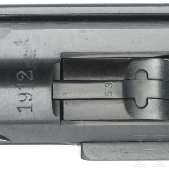 A Luger pistol by DWM, 1912