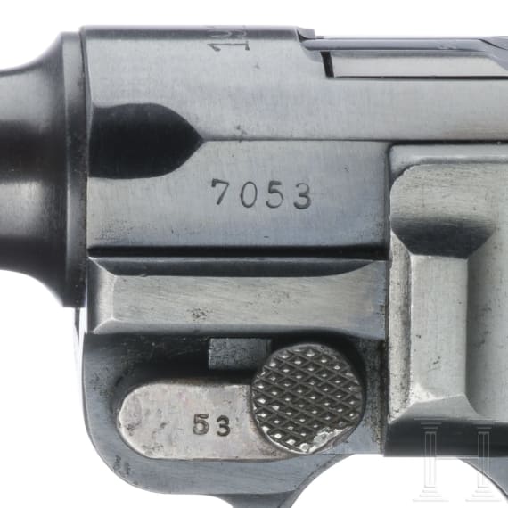 A Luger pistol by DWM, 1912