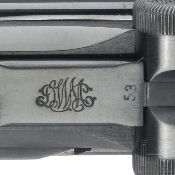 A Luger pistol by DWM, 1912