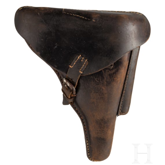 A Luger pistol by DWM, 1913, with holster