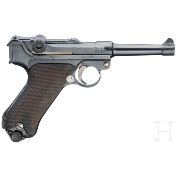 A Luger pistol by DWM, 1914