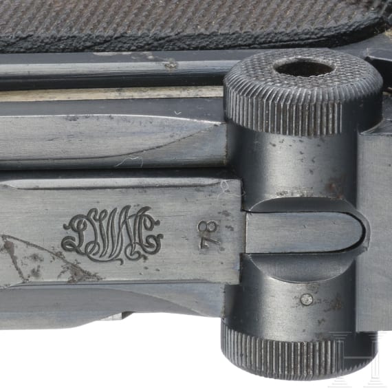 A Luger pistol by DWM, 1914