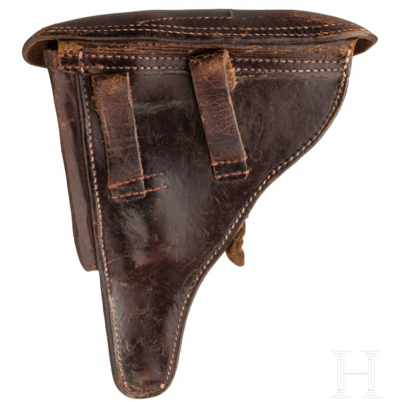Pistole 08, DWM 1915, mit Koffertasche