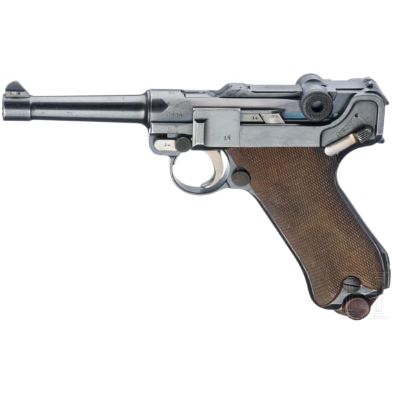 A Luger pistol by DWM, 1916