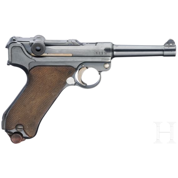 A Luger pistol by DWM, 1916