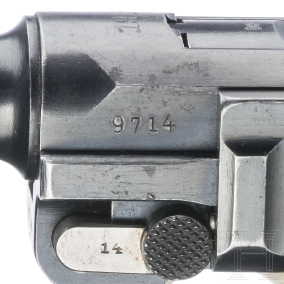 A Luger pistol by DWM, 1916