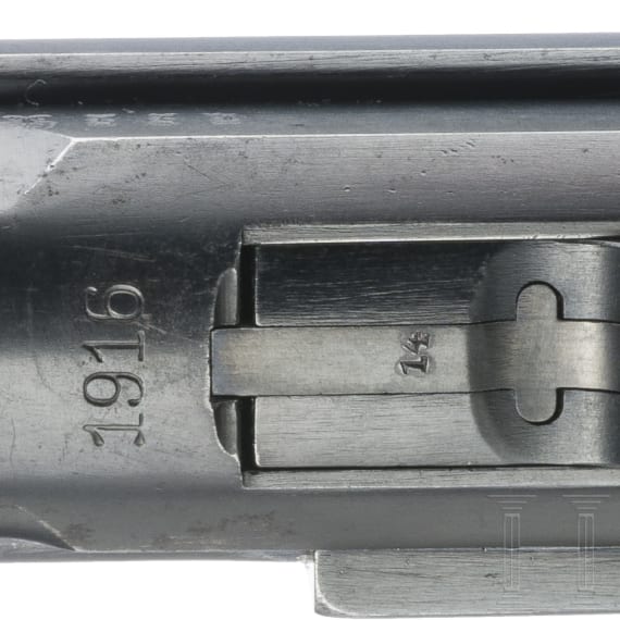 A Luger pistol by DWM, 1916