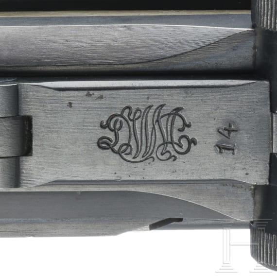 A Luger pistol by DWM, 1916