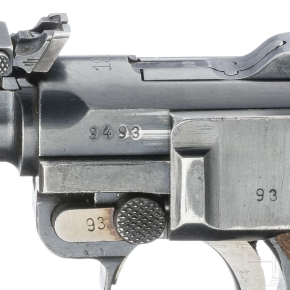 An Artillery Luger by DWM, 1917