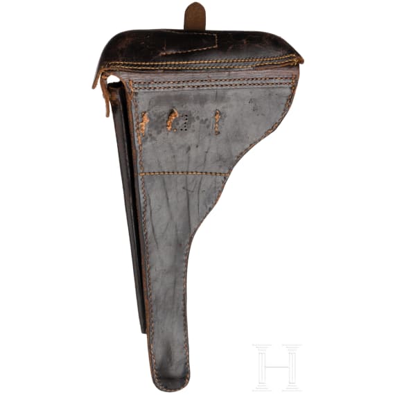 An Artillery Luger by DWM, 1917, with holster