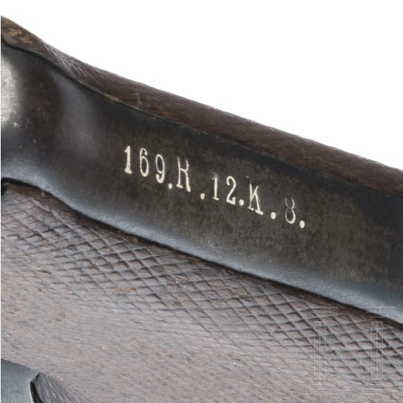 An Artillery Luger by DWM, 1917, with holster