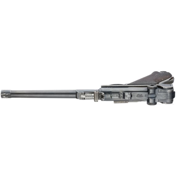 A Artillery Luger by DWM, 1917, with holster and shoulder stock