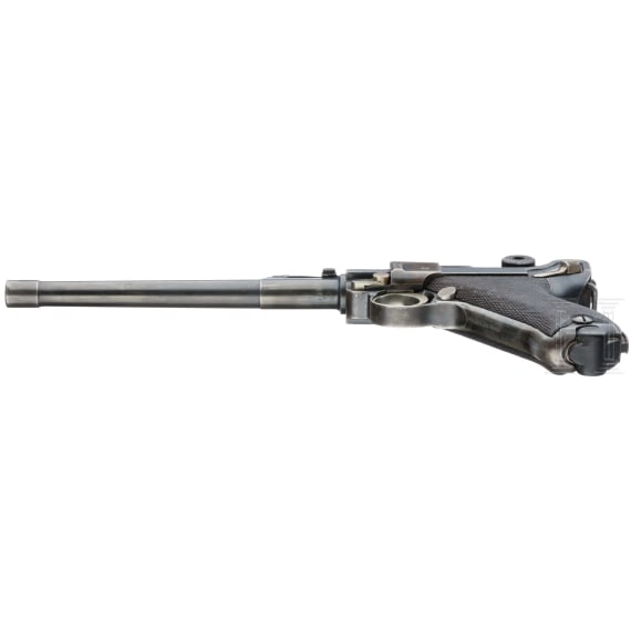 A Artillery Luger by DWM, 1917, with holster and shoulder stock