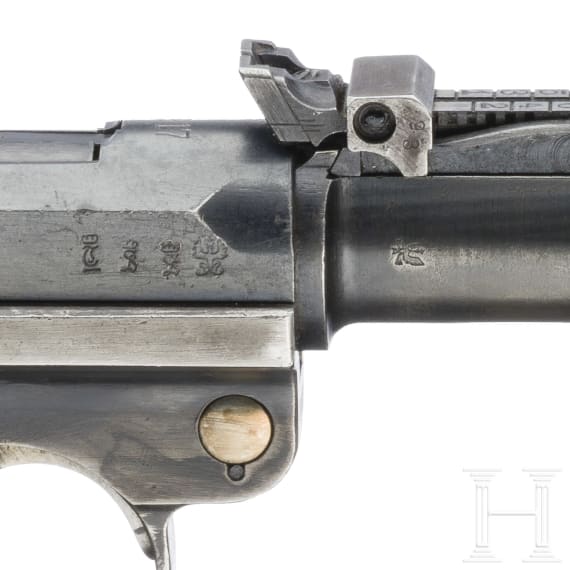 A Artillery Luger by DWM, 1917, with holster and shoulder stock