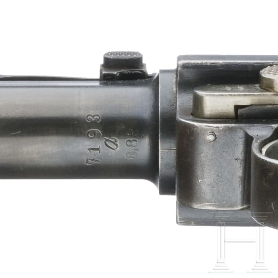 A Artillery Luger by DWM, 1917, with holster and shoulder stock