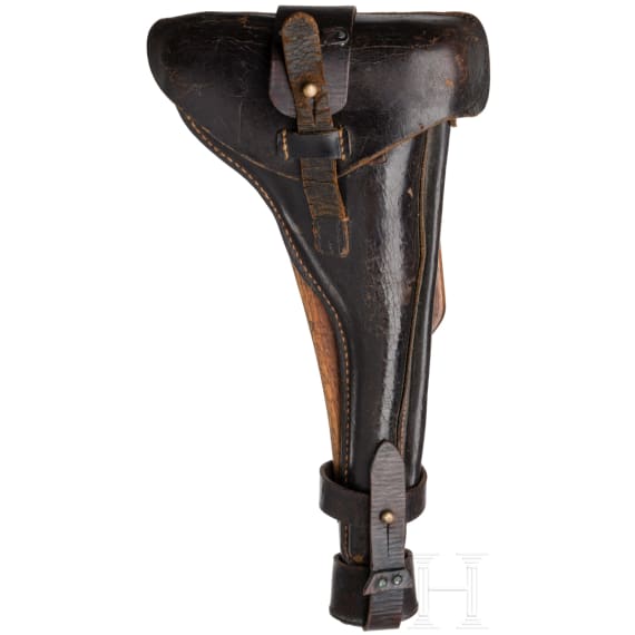 A Artillery Luger by DWM, 1917, with holster and shoulder stock