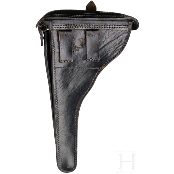 An Artillery Luger by DWM, 1918, with holster