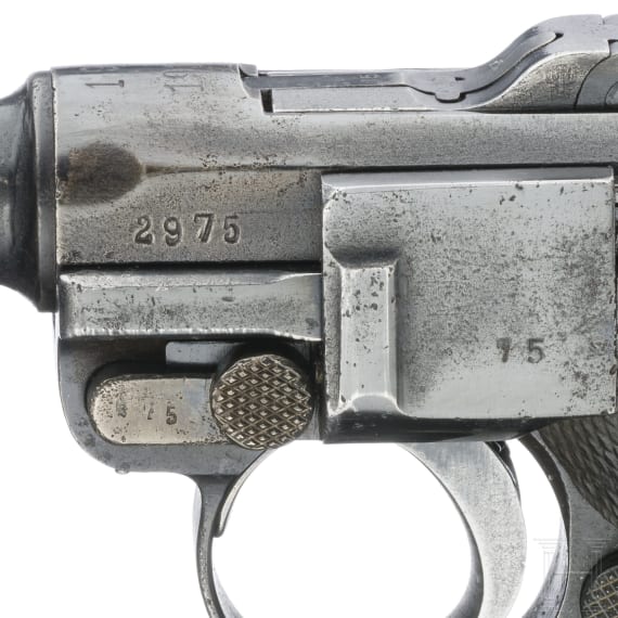 A Luger pistol by DWM, 1920/1910, Reichswehr, holster