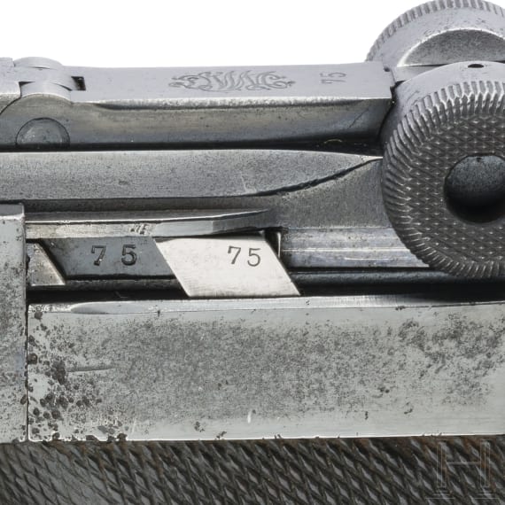 A Luger pistol by DWM, 1920/1910, Reichswehr, holster