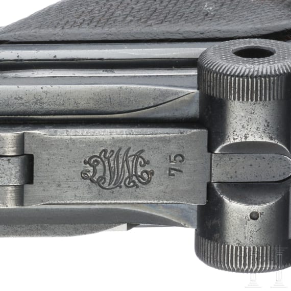 A Luger pistol by DWM, 1920/1910, Reichswehr, holster